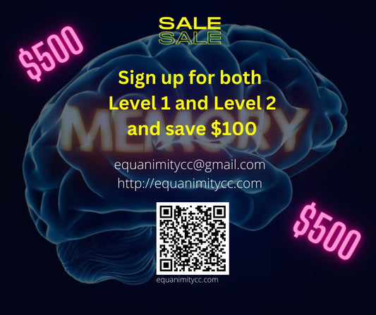 "Parts and Memory Therapy Level 1 and Level 2 bundle training | Equanimity Counseling Las Vegas"